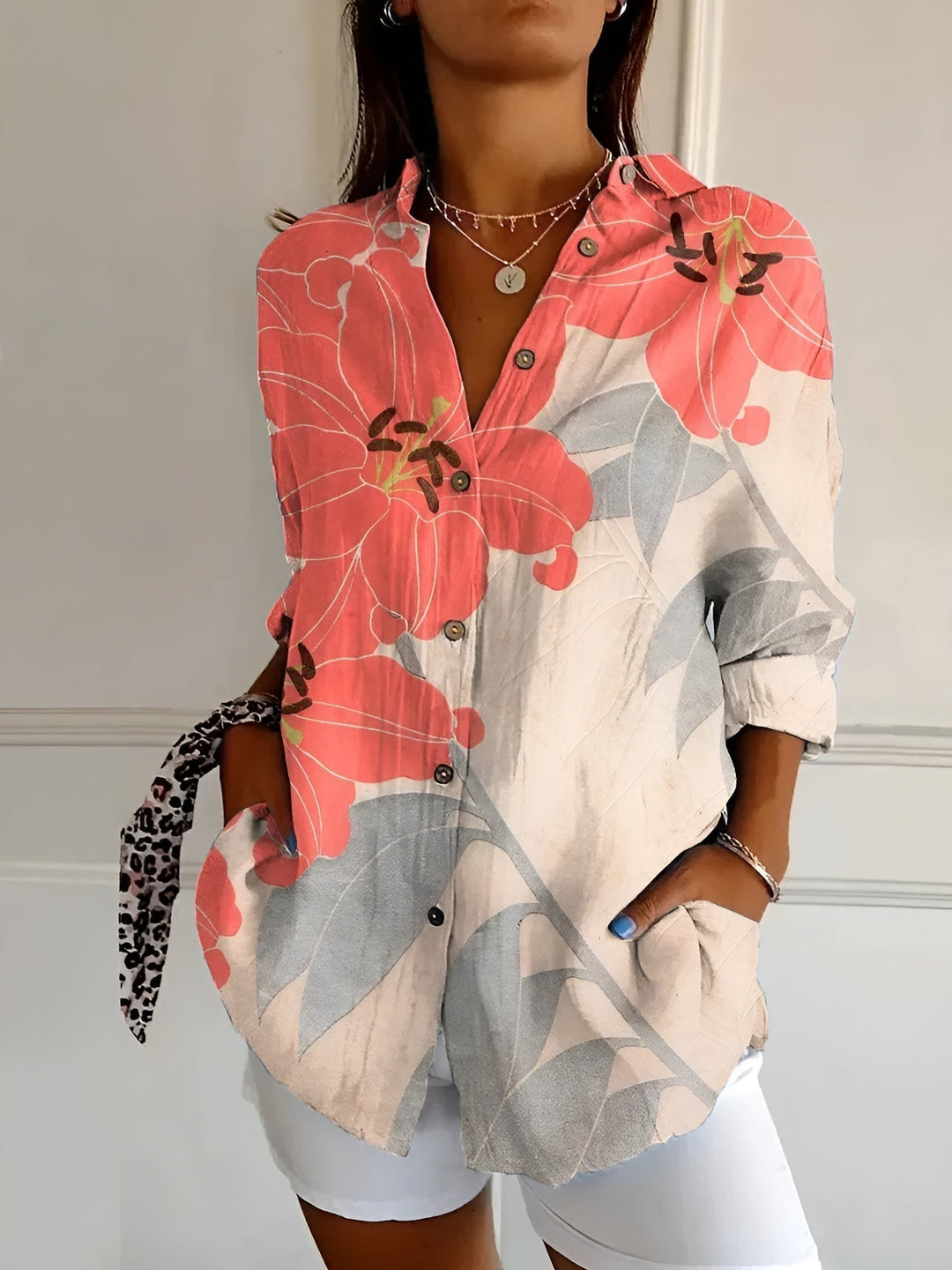 Elara™ | Blusa Stampe Iconiche
