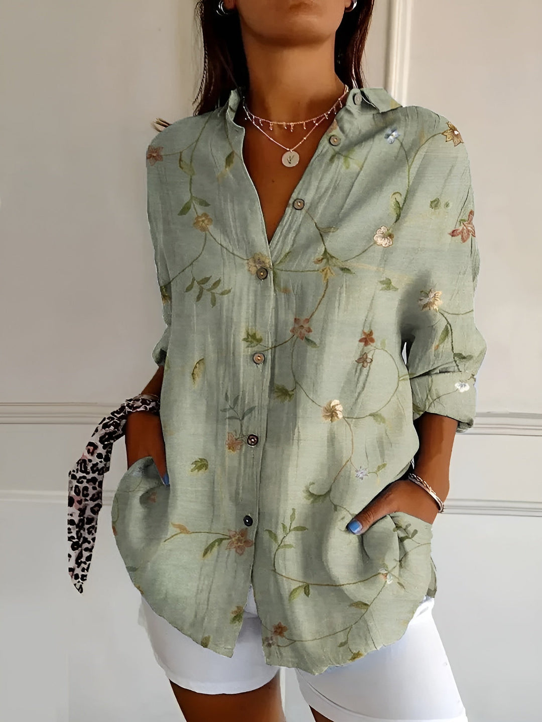 Elara™ | Blusa Stampe Iconiche