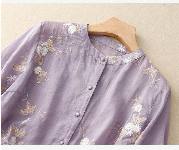Duina™ | Blusa Ricamata Elegante